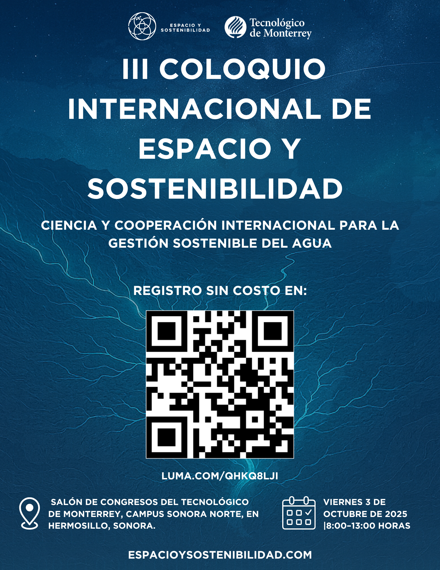 landscape with blue sky, mountains and valley in background, trees in midground, dense cover of purple lupins and orange poppies on hillside in foreground. Mountains look as if flower colors are reflected there.